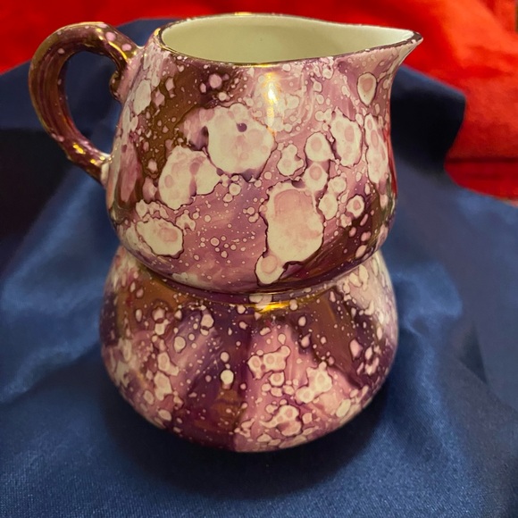 Vintage Cream & Sugar Set by Gray’s Pottery - Stoke on Trent - Picture 4 of 4